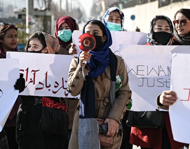 Women of Afghanistan Demand a Just Peace That Guarantees the Rights of All People