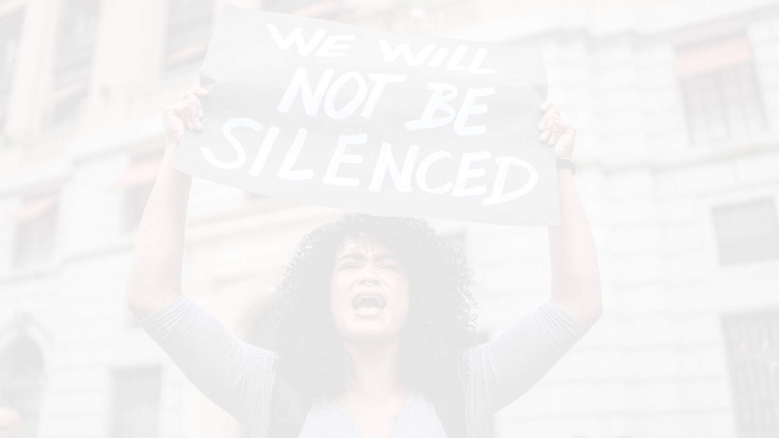 We will not be silenced