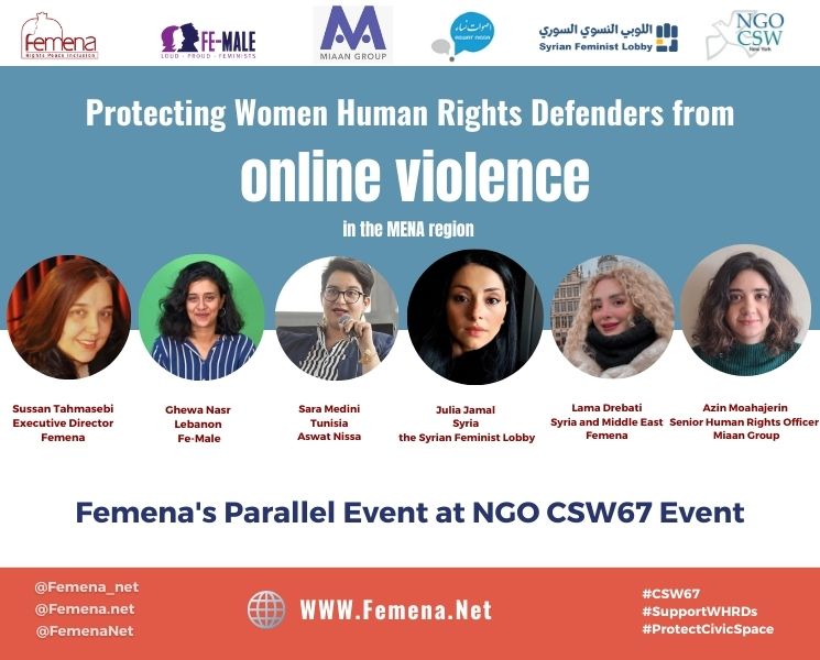 Protecting Women Human Rights Defenders from Online Violence in the Middle East and North Africa