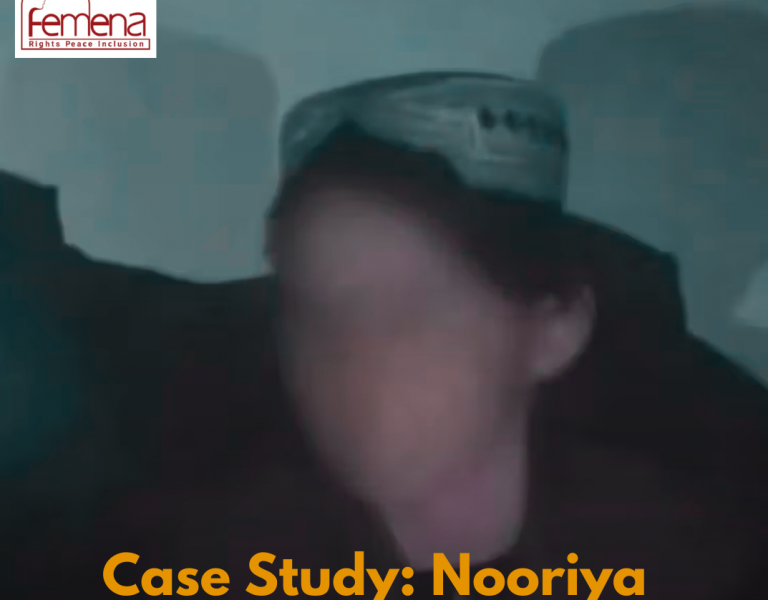 Case Study: Nooriya – Survival and Gendered Persecution Under the Taliban